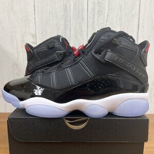 AIR JORDAN 6 RINGS "BLACK/GYM RED" WOMEN'S US SIZE 7 BRAND NEW IN BOX
